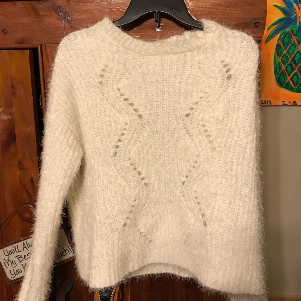 Fuzzy sweater